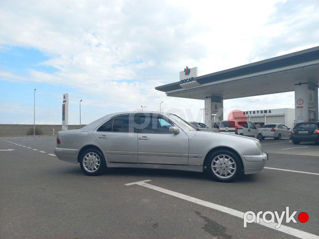 Mercedes E 220, 2.2 L, 2000 il, 660 000 km — Avtomobillər, Bakı (4)