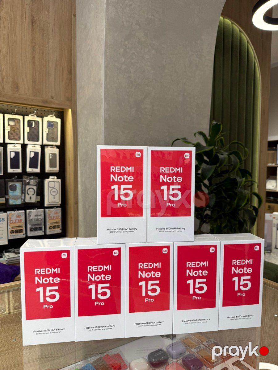 Xiaomi Redmi Note 15 Black 256GB/8GB — Smartfonlar, Bakı (6)
