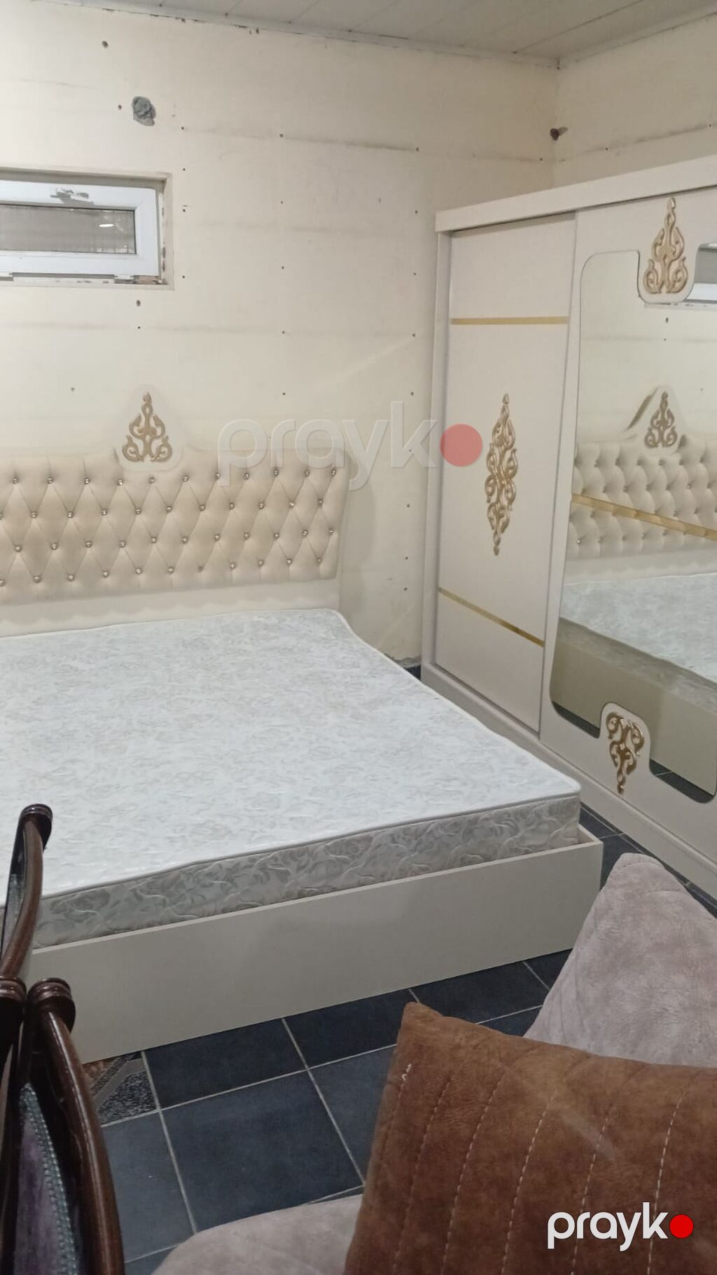 İkinəfərlik çarpayı, Dolab, Termo, 2 tumba, İşlənmiş — Yataq otağı mobilya dəstləri, Bakı (3)