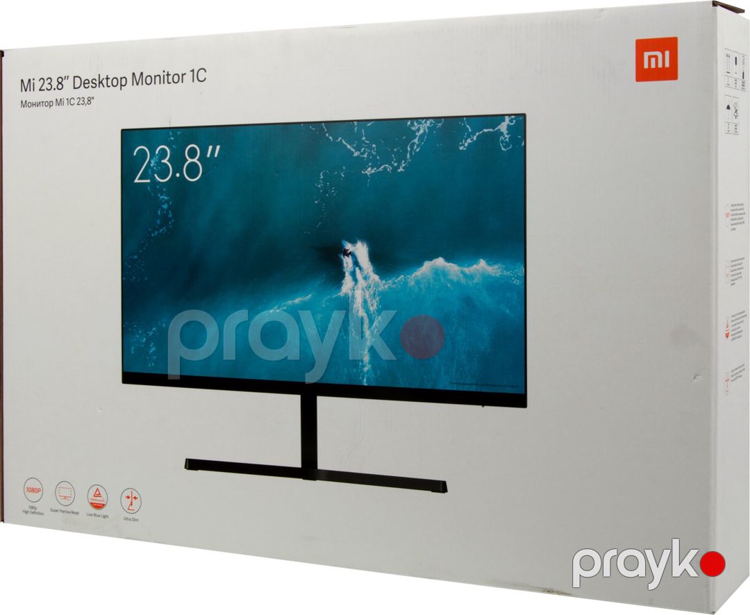 Monitor "Xiaomi Mi Desktop Monitor 1C (BHR4510GL) 23.8" IPS Full HD" — Kompüterlər və noutbuklar, Bakı (2)