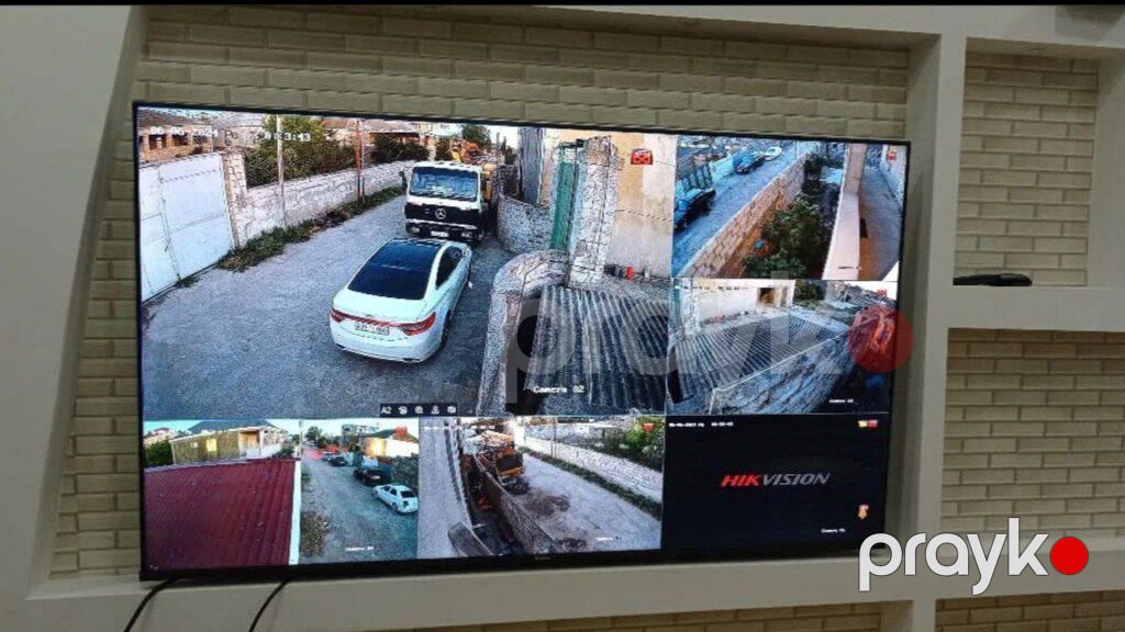 Kameraların quraşdırılması — Ağıllı ev və təhlükəsizlik, Bakı (6)