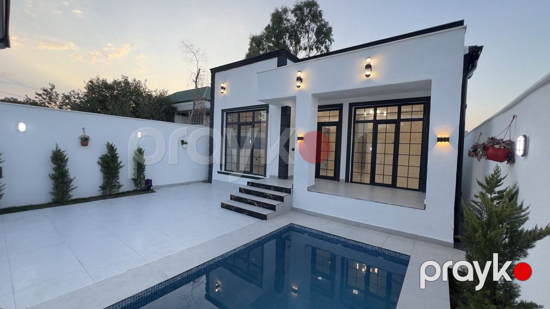 Satılır 4 otaqlı həyət evi/bağ evi 110 m² — Ev, villa, Bakı (2)