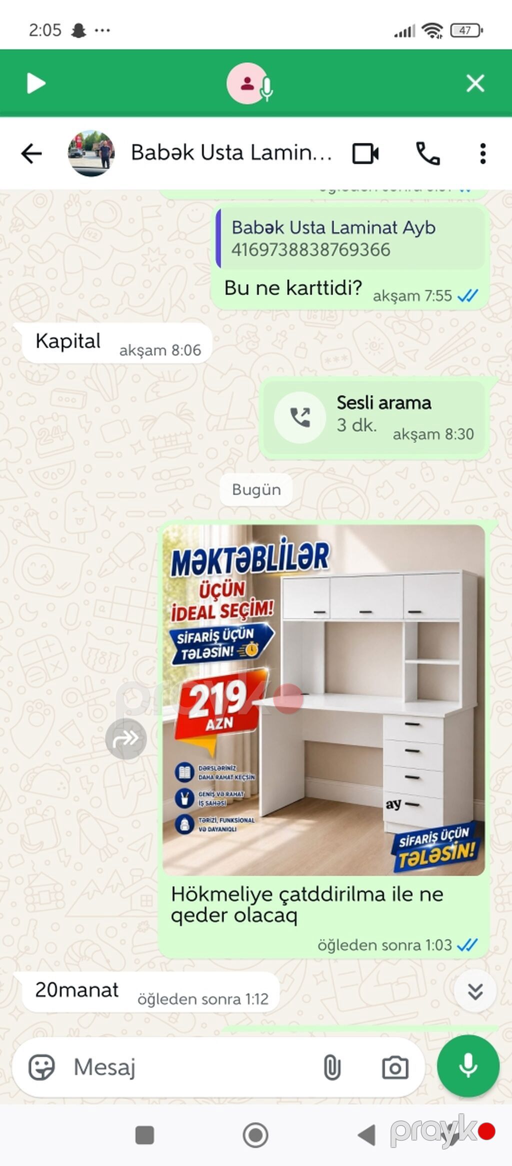 Şagirdlər üçün funksional yazı masası - Rəng: ağ - Geniş və rahat iş — Kompüter masaları və kresloları, Digah (2)