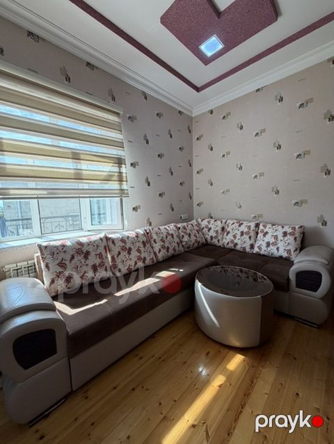 Künc divan dəsti - Model: L‑şəkilli künc divan və uyğun dairəvi — Mehdiabad