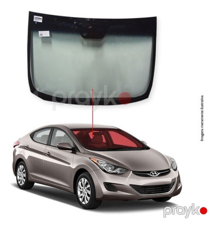"Hyundai Elantra" ön şüşəsi — Ehtiyat hissələri və aksesuarlar, Bakı (2)