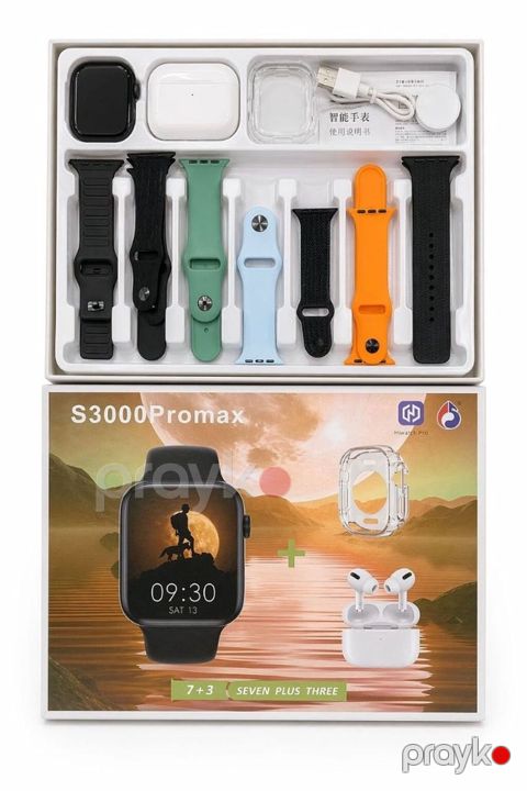 Elektron qol saatı smart watch komplekti 7 ədədli qolu var — Bakı