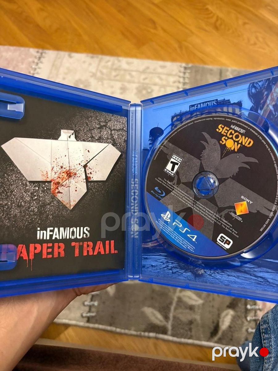 PS4 oyunu İnfamous second son — Oyunlar, konsollər və proqramlar, Bakı (2)
