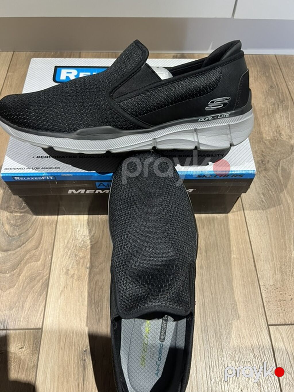 Original Skechers slip-on kişi ayaqqabısı. Cəmi 1 dəfə geyinilib. Ölçü — Ayakkabılar, Bakı (2)
