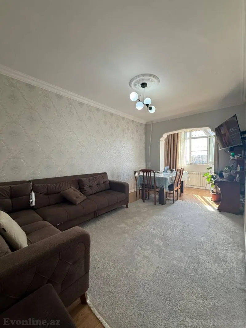 Satılır 2 otaqlı Mənzil Köhnə tikili 65 m² Bakı, Suraxanı r., Yeni Günəşli — Mənzil, Bakı (3)