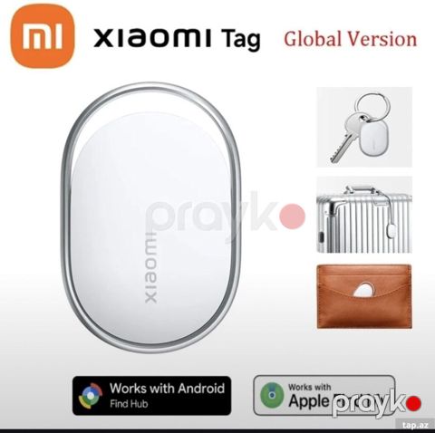 Xiaomi Tag – Global Version Açarlar, çanta, baqaj və pulqabı kimi