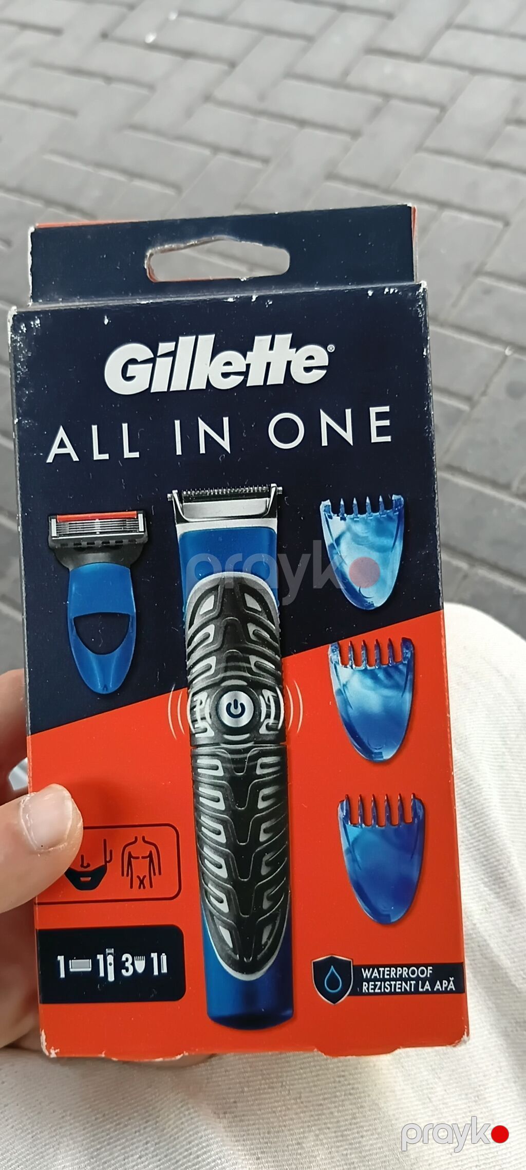 Gillette All In One – çoxfunksiyalı ülgüc və trimmer dəsti 4 Edetdı 4 — Saç kəsmə maşınları, Bakı (2)