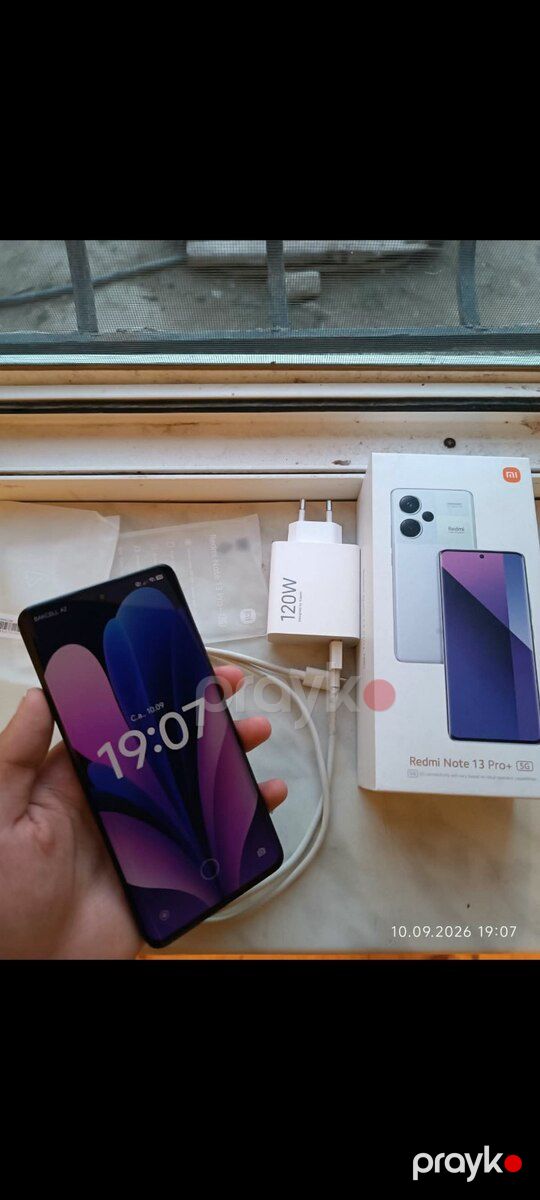 Xiaomi Redmi Note 13 Pro+ Midnight Black 256GB/12GB — Smartfonlar, Bakı (3)