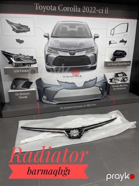 Toyota Corolla 2020 radiator barmaqlığı — Bakı