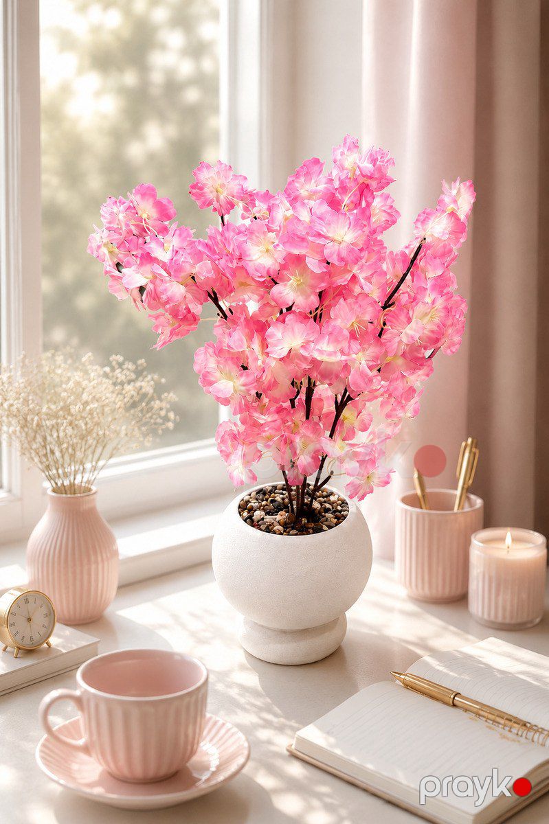 Süni dekorativ Sakura — Dekor və interyeri, Bakı (2)
