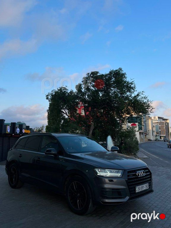 Audi Q7, 3.0 L, 2018 il, 172 115 km — Avtomobillər, Bakı (12)