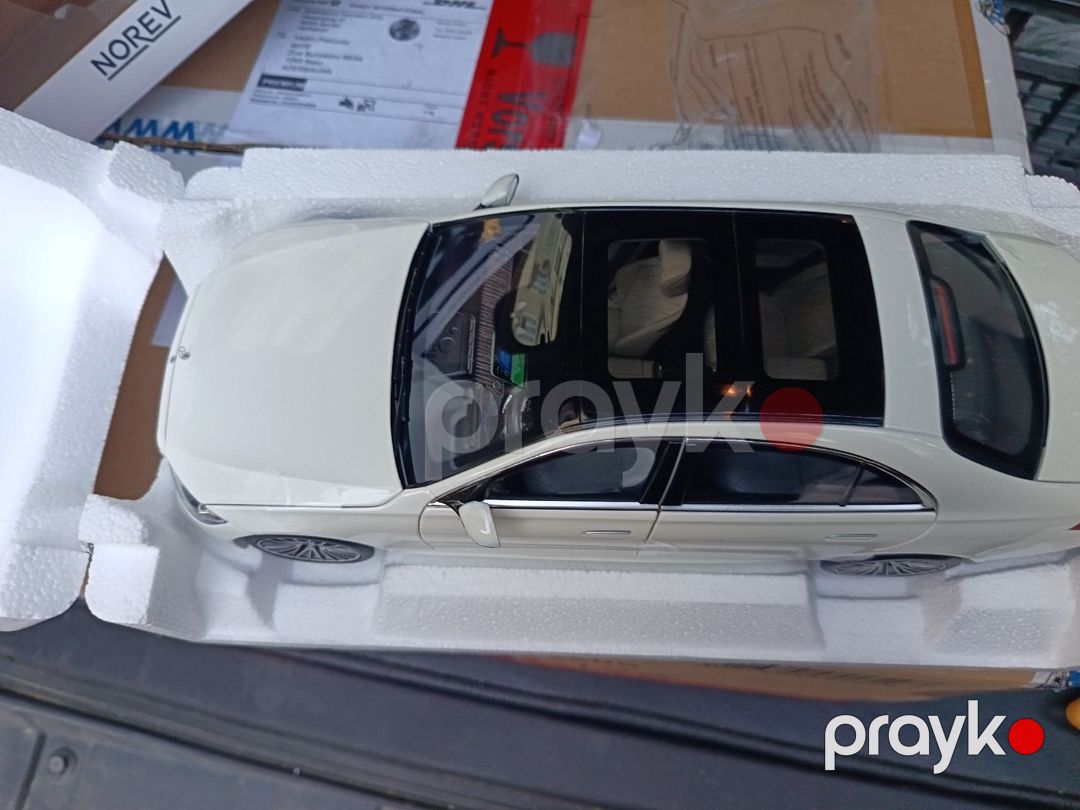 Mercedes S-Class AMG line 2021 1/18 modeli — Kolleksiyalar, Bakı (2)