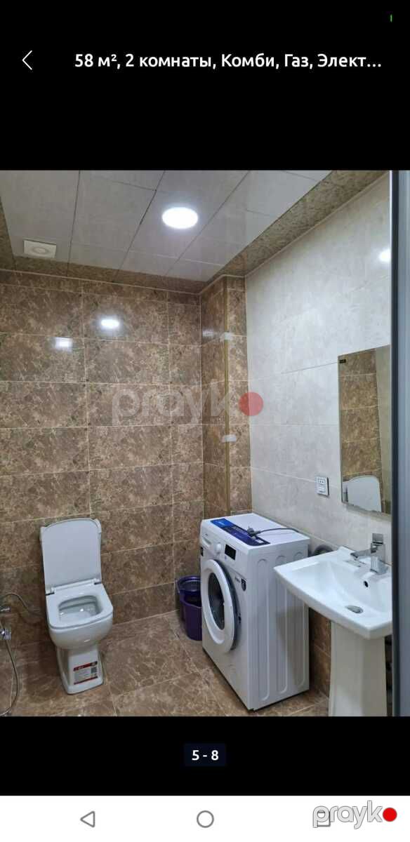 1-otaqlı yeni tikili kirayə verilir, Saray qəs., 58 m² — Mənzil, Bakı (5)