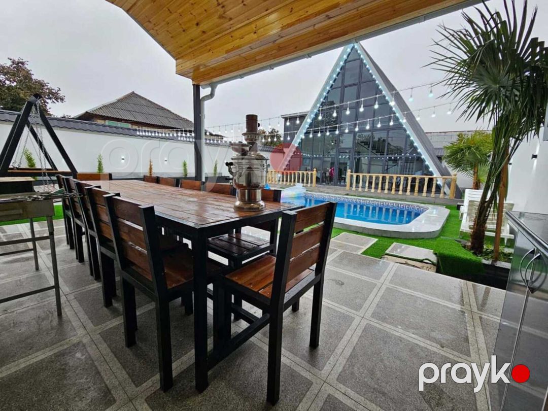 Satılır 5 otaqlı həyət evi/bağ evi 200 m² — Ev, villa, Qəbələ (5)