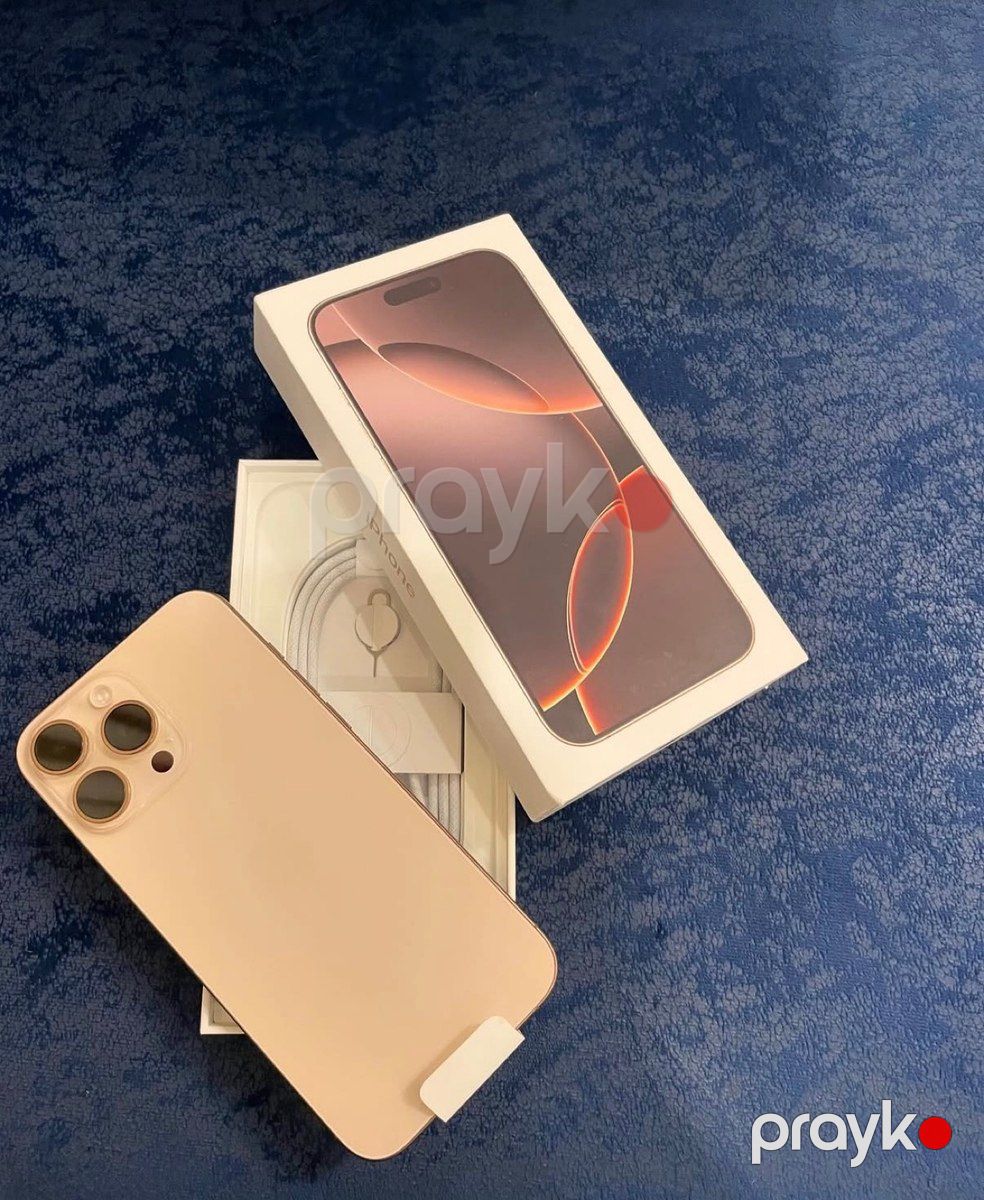 Apple iPhone 16 Pro Max Desert Titanium 256GB/8GB — Smartfonlar, Bakı (2)