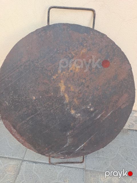 Dəmir sac (mangal üstü/çölbişirmə üçün) - Material: qalın polad/dəmir — Bakı