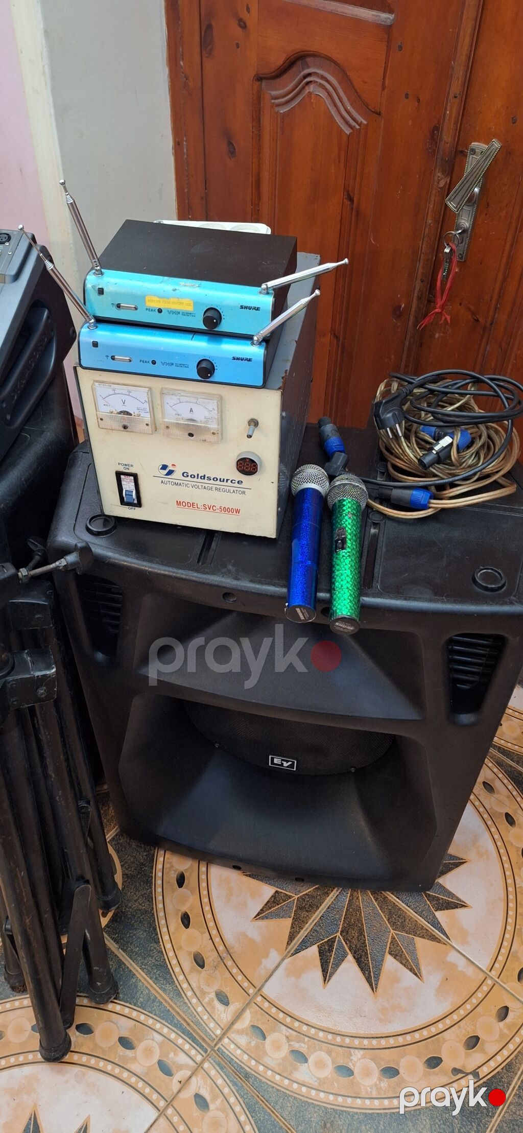 1)OriginalAmerika Electro voice Sx 500+ kalonka 2)Dynacord 1000-2 — Studiya və konsert üçün, Şəmkir (5)