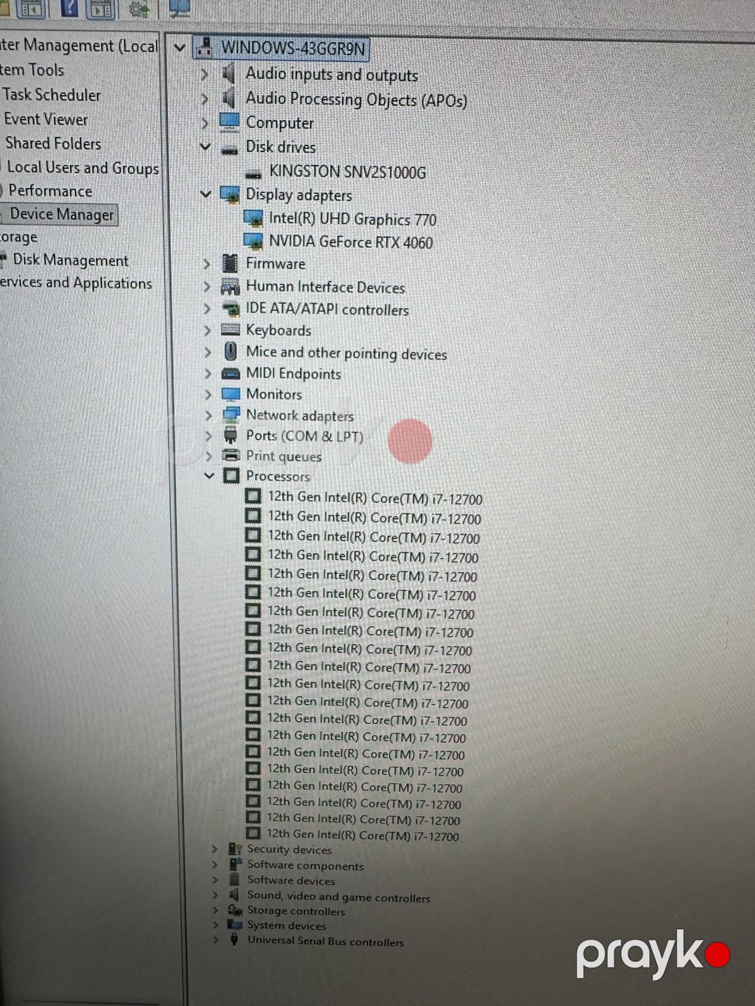 Gaming PC i7-12700 / RTX 4060 8GB / 16GB DDR5 / 1TB NVMe — Masaüstü kompüterlər, Bakı (6)