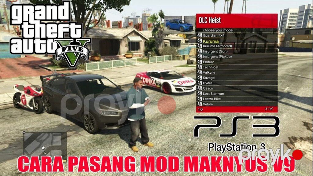 PS3 üçün "GTA 5 Mod" oyunu — Oyunlar, konsollər və proqramlar, Bakı (4)