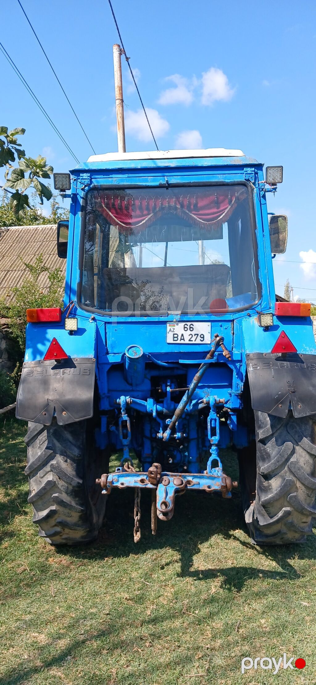 Belarus MTZ-80 traktor - Güc: təxmini 80 a.g. dizel mühərrik - Çəki — Traktorlar, Yevlax (10)