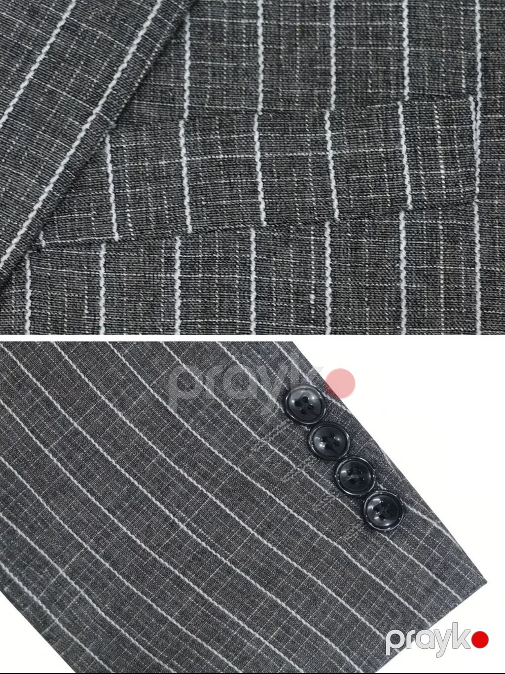 Kişi kostyum dəsti – şpinli (pinstripe) dizayn Yaz Yay Payiz ücün 54 — Kostyum, Masazır (4)