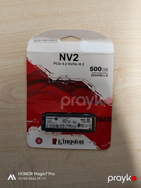 Kingston NV2 NVMe PCIe 4.0 SSD 500GB — Bakı
