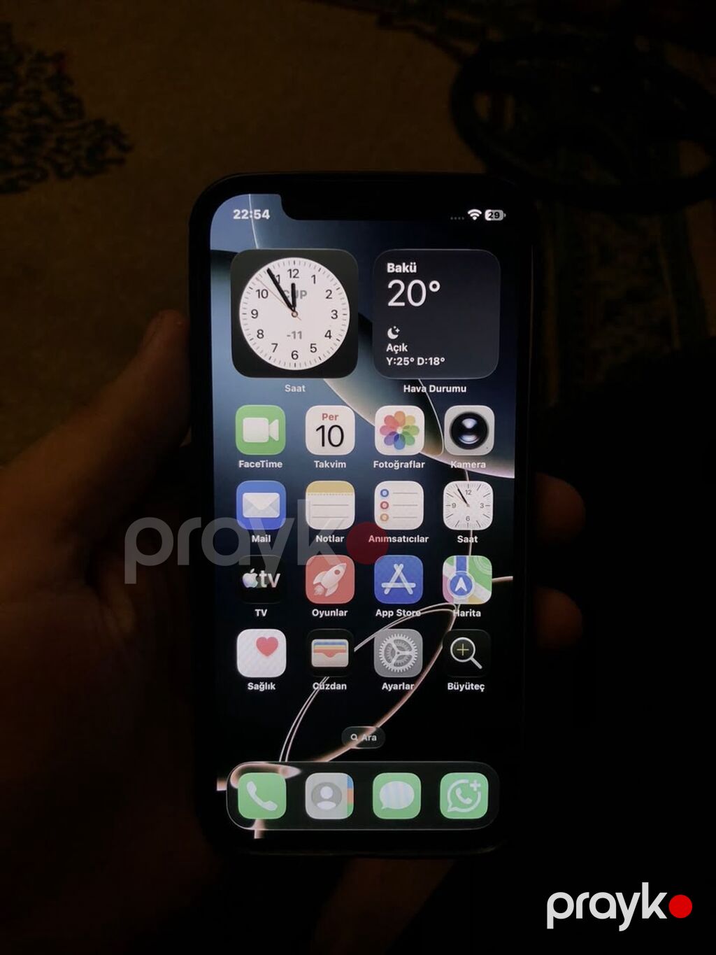 IPhone 12, 128 GB, Ağ, Face ID — Apple iPhone, Bakı (2)