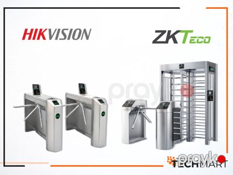 ZKTeco və Hikvision Turniket sistemləri — Bakı
