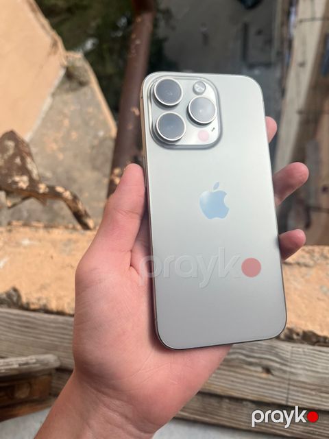 Apple iPhone 15 Pro Natural Titanium 128GB/8GB — Bakı