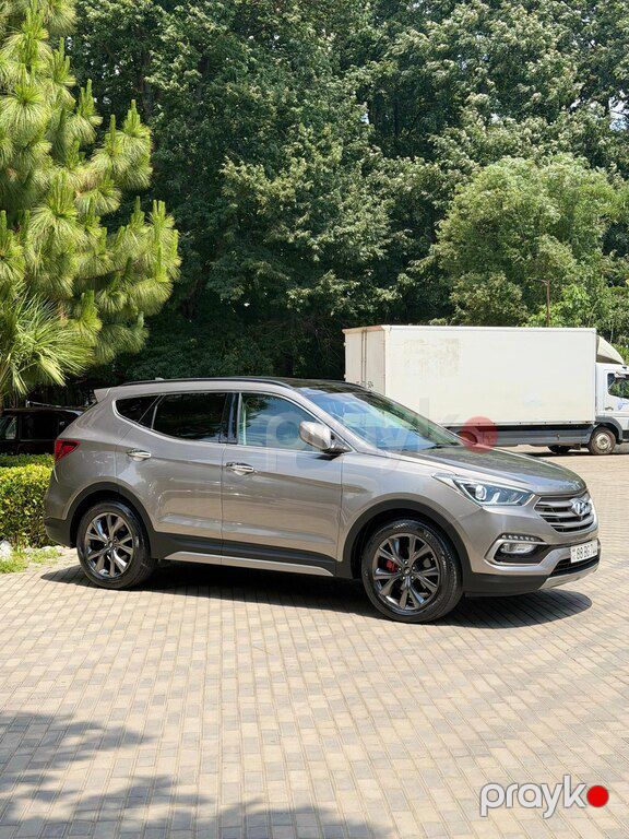 Hyundai Santa Fe, 2.0 L, 2016 il, 154 000 km — Avtomobillər, Qazax (3)