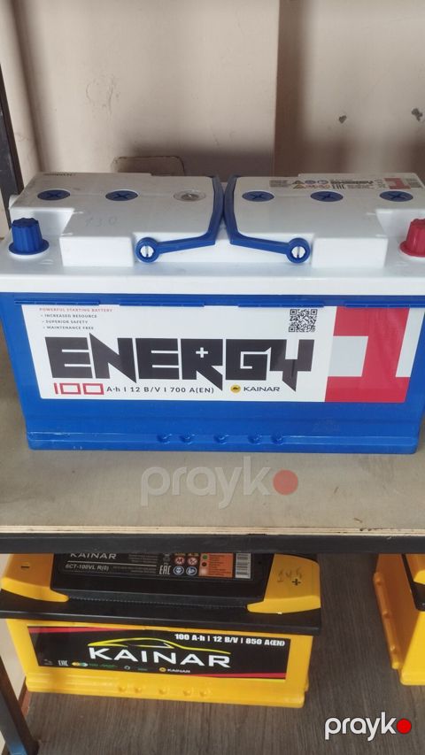 Kainar Energy avtomobil akkumulyatoru - Tutum: 100 Ah - Gərginlik: 12 — Bakı