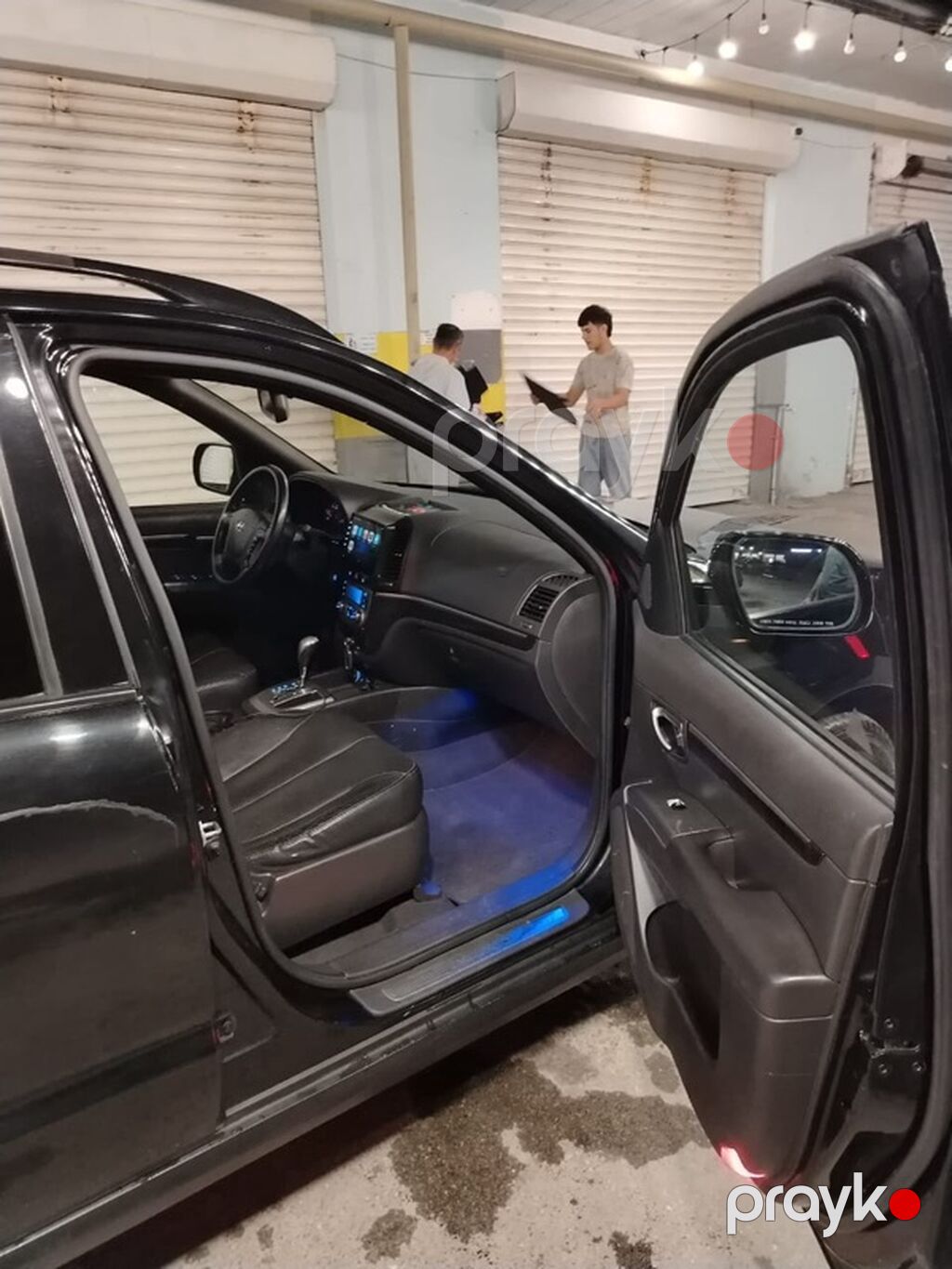 Hyundai Santa Fe MLX – qara rəngli, 5 qapılı krossover/SUV. Əsas — Avtomobillər, Bakı (5)