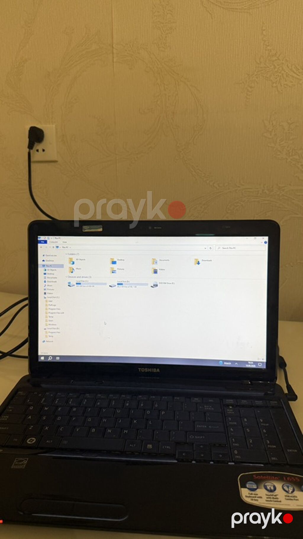 Toshiba Satellite L655 işlək vəziyətdədir,yüngül donması var format — Toshiba, Bakı (5)