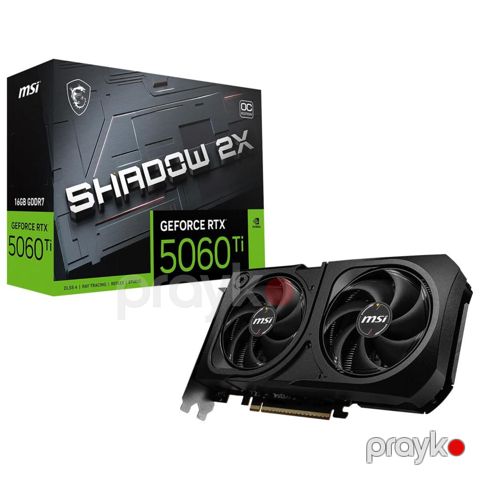 Vga msı GeForce RTX 5060 Ti 16G shadow 2X — Bakı
