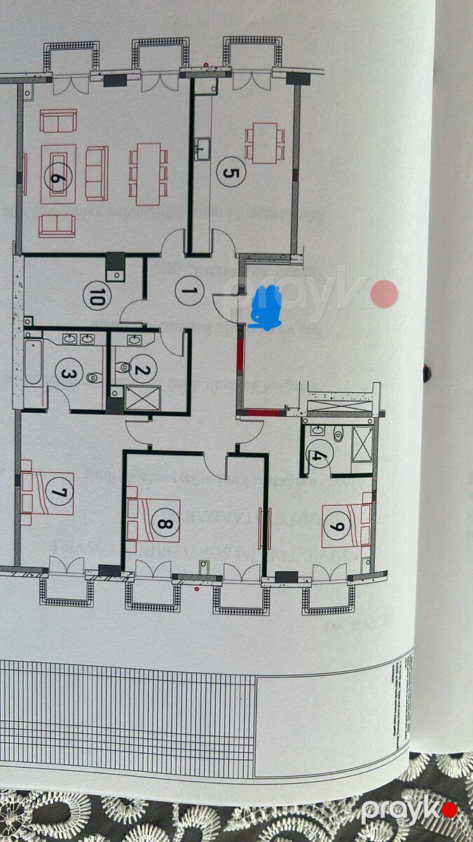 Satılır 5 otaqlı yeni tikili 185 m² — Mənzil, Bakı (12)