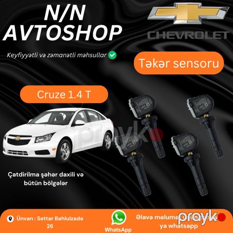 Chevrolet Cruze 2010-2015 təkər sensoru — Bakı