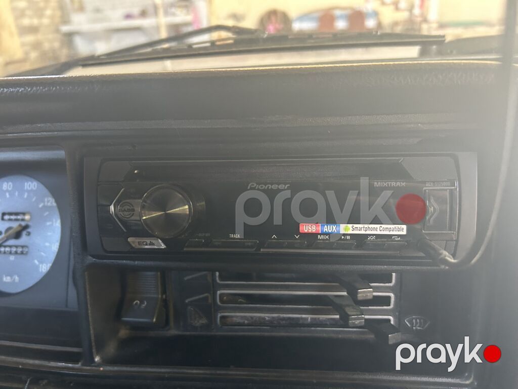 Pioneer DEH‑S12 seriyası avtomobil maqnitofonu və arxa polkada akustik — Avtomobil akustikası, Şəmkir (3)