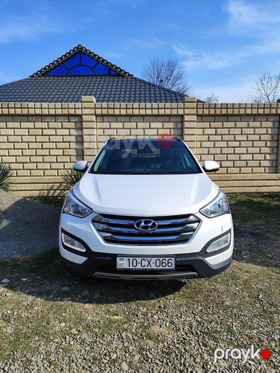 Hyundai Santa Fe, 2.4 L, 2014 il, yeni — Avtomobillər, Bərdə (2)