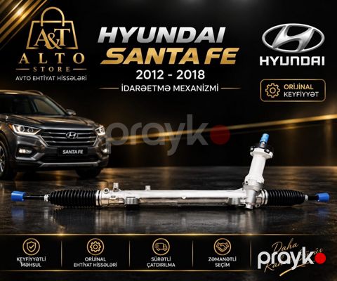 Hyundai Santa Fe 2012–2018 sükan reykası — Bakı