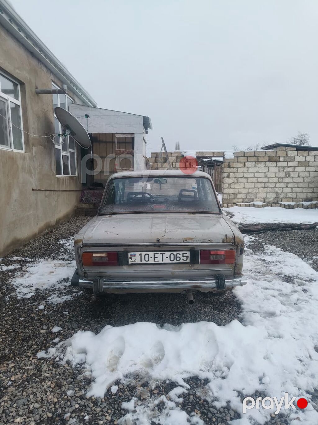 VAZ 2106 sedan - Kuzov: klassik 4 qapılı sedan, açıq boz rəng. Ön və — Avtomobillər, Xudat (2)