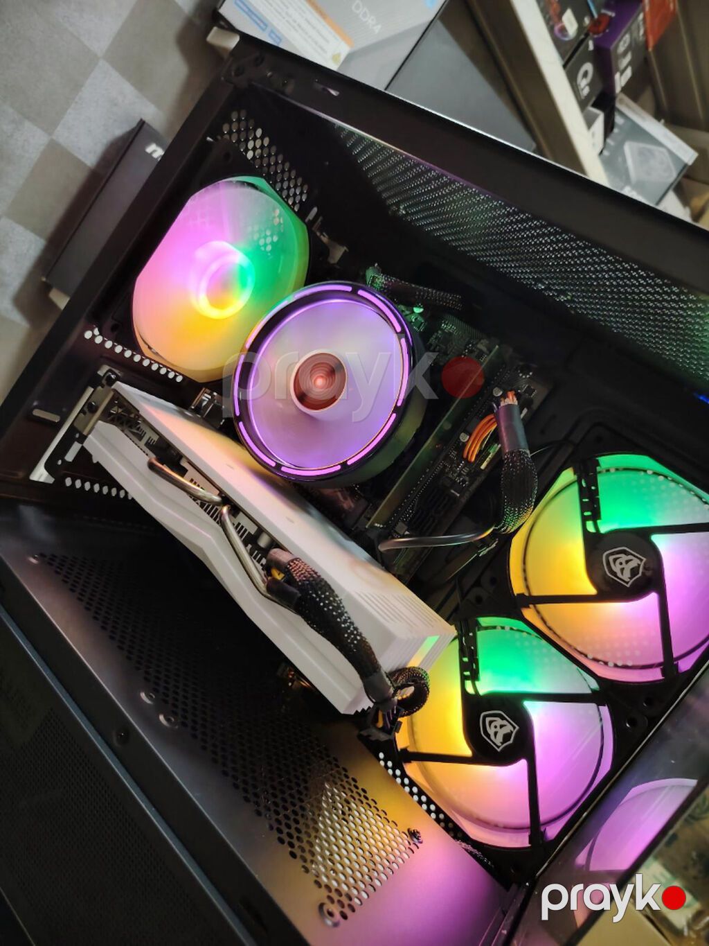 Intel core i5 10400, 16 gb ram, Rx 580 8 gb 256 bit video karta, 512 — Masaüstü kompüterlər, Bakı (2)