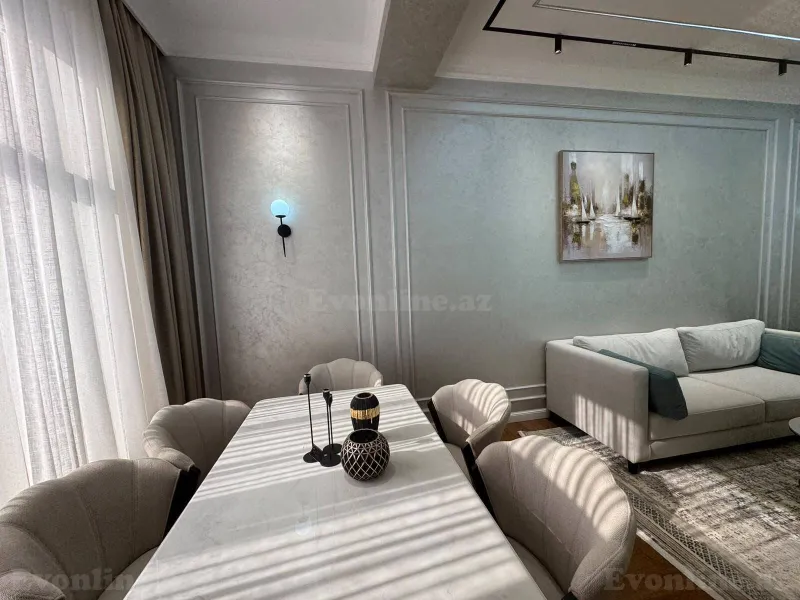 Satılır 3 otaqlı Mənzil Yeni tikili 95 m² Bakı, Nəsimi r., 28 May m — Mənzil, Bakı (4)