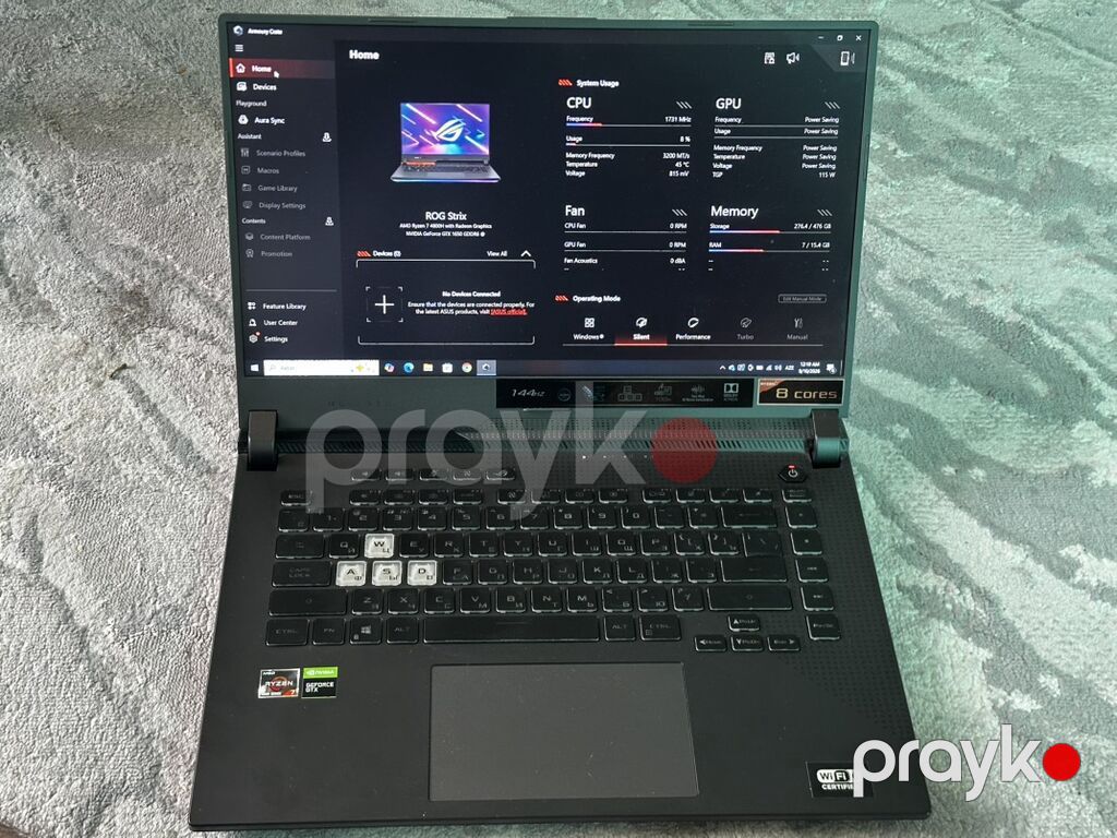 ASUS ROG Strix G15 (G512/G513 seriyası) gaming noutbuku Noutbuk — Asus, Bakı (4)