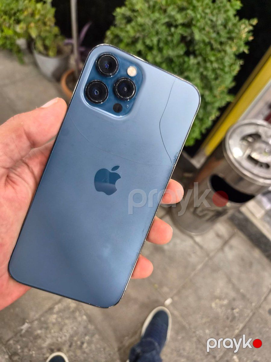 Apple iPhone 12 Pro Max Pacific Blue 256GB/6GB — Smartfonlar, Bakı (2)