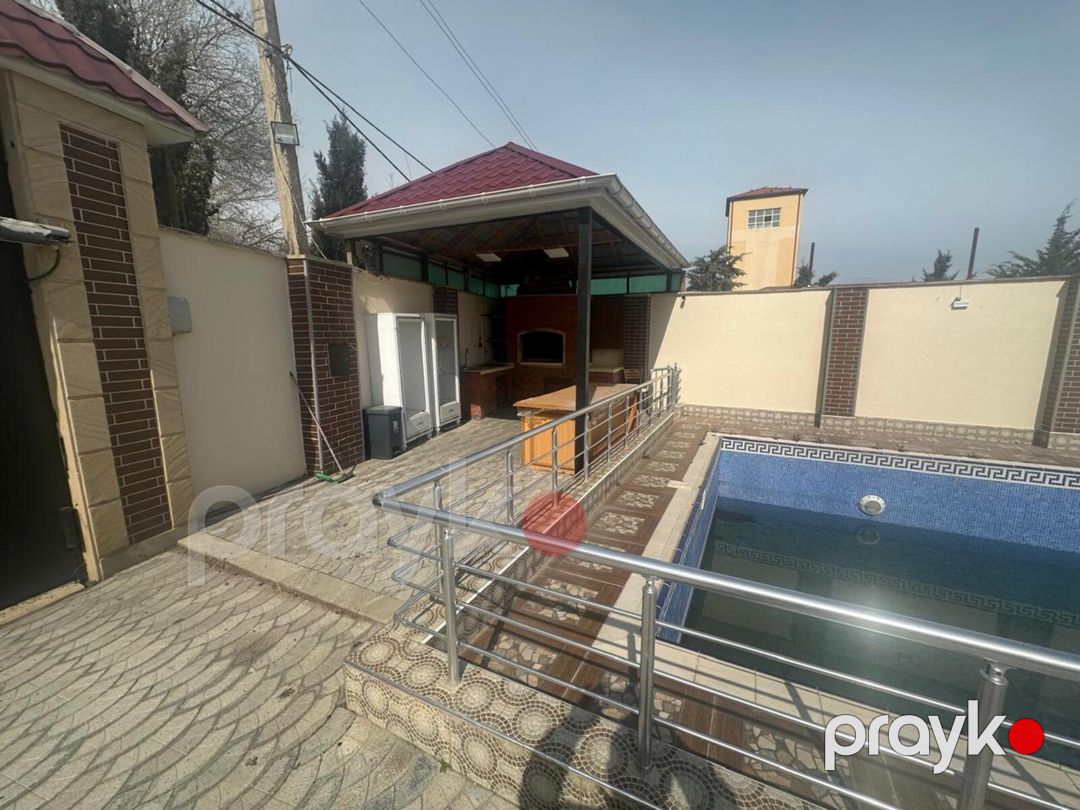 Satılır 6 otaqlı həyət evi/bağ evi 300 m² — Ev, villa, Bakı (6)