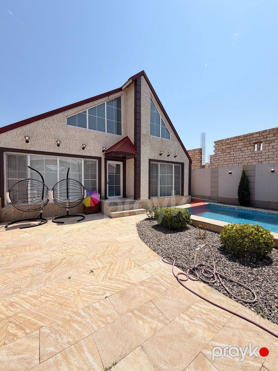 Satılır 4 otaqlı həyət evi/bağ evi 150 m² — Ev, villa, Bakı (2)